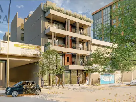 Departamento 1 Dorm con Balcón en Providencia