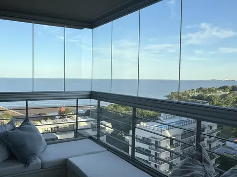 ALQUILER O VENTA Departamento 2 ambientes con VISTA AL RÍO en OLIVOS - Cochera
