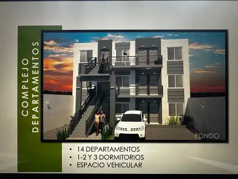Depto Tipo Casa en Venta de 2 ambientes