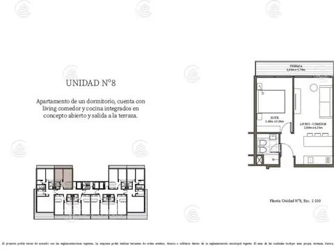 Departamento en Venta de 2 ambientes
