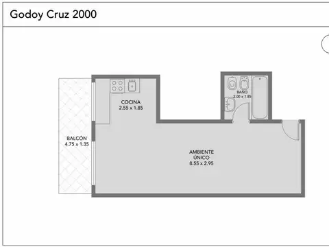 Godoy Cruz 2000 , Piso 3