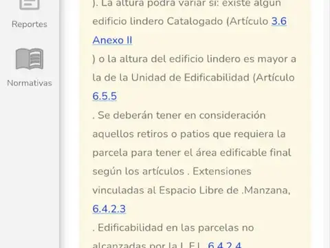 Terreno en Venta 8,66  mts Frente