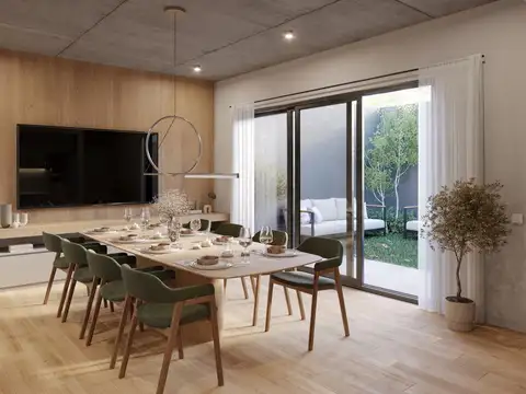 Departamento en  Belgrano en pozo de un ambiente