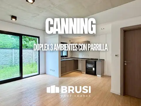 DEPARTAMENTO EN VENTA EN CANNING EXCLUSIVO - 3 AMBIENTES TIPO DÚPLEX