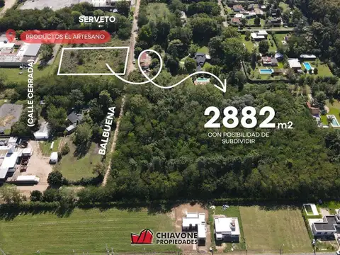 Terrenos en Venta, Balbuena y Cervetto, Marcos paz, cod 1058