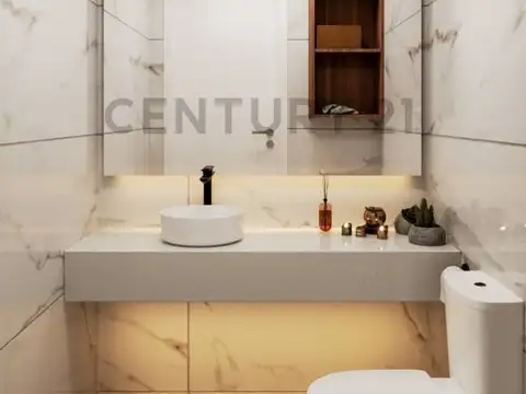 Departamento 3 ambientes con 1 baño