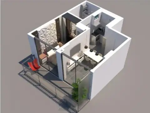 Venta Departamento de 1 Ambiente Divisible, Villa Crespo