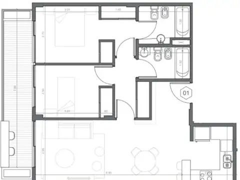 Departamento en Venta A Estrenar