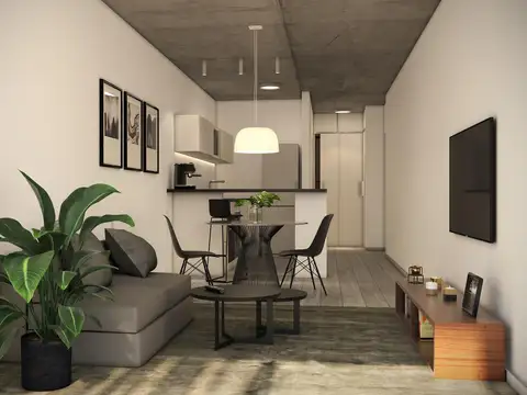 Departamento 3 ambientes con 2 baños