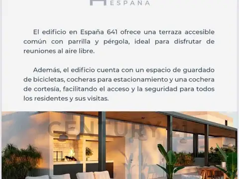 Departamento Monoambiente con 1 baño