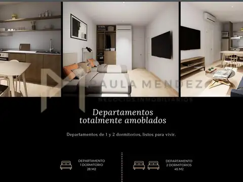 Departamento 3 ambientes con 2 baños
