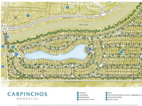 Lote en Venta, Carpinchos Nordelta