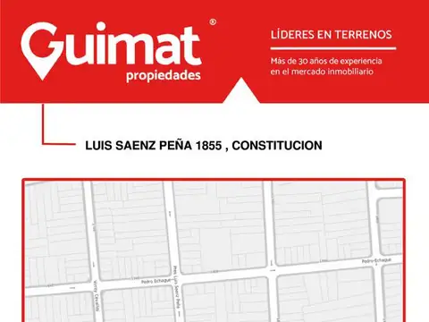 LUIS SAENZ PEÑA al 1800