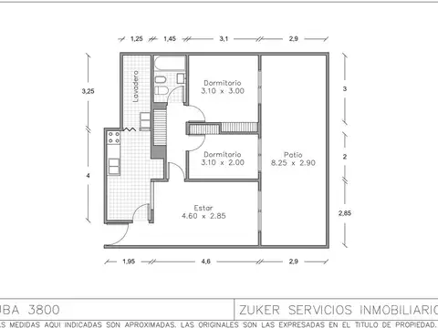Departamento en Venta de 3 ambientes