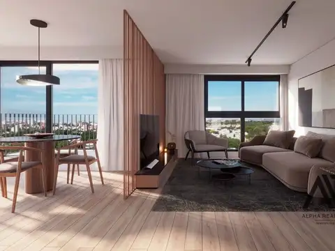 Departamento Monoambiente con 1 baño