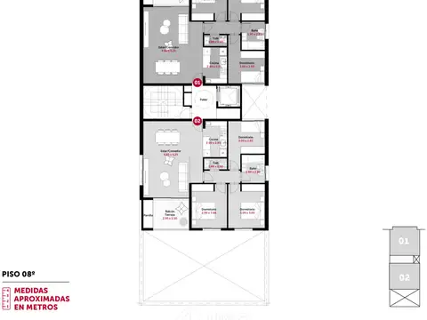 Departamento en Venta en Rosario, USD 205.000