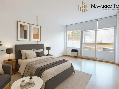 Moderno Monoambiente con Vestidor y Amenities