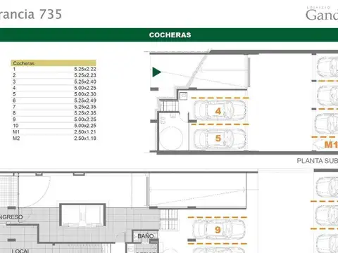 FRANCIA 735 COCHERA EN VENTA