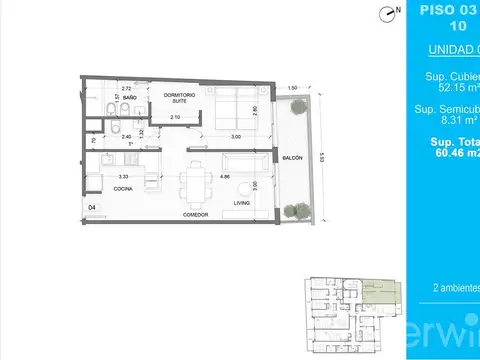 Departamento - Belgrano
