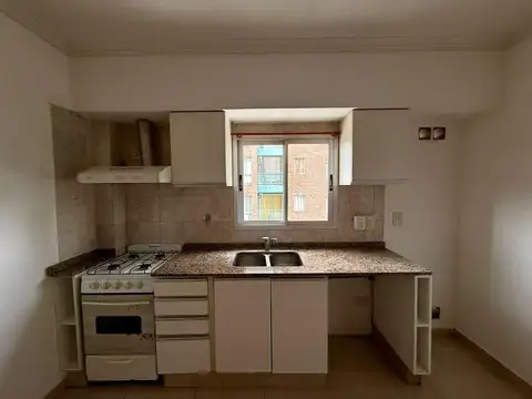 Departamento 2 ambientes con 1 baño
