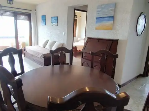 Venta Alq temp Departamento c/ vista frontal al mar 2 amb