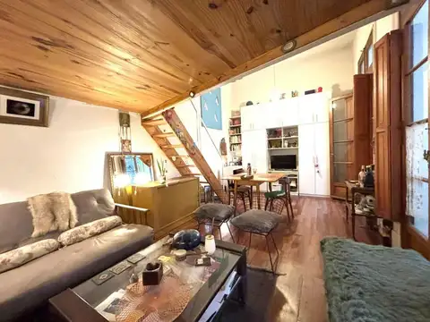 Depto Tipo Casa 2 ambientes con 2 baños