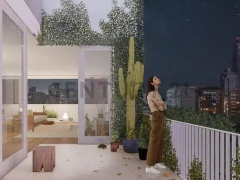 Departamento Monoambiente con 1 baño