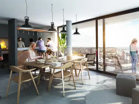 Departamento 4 ambientes con 2 baños