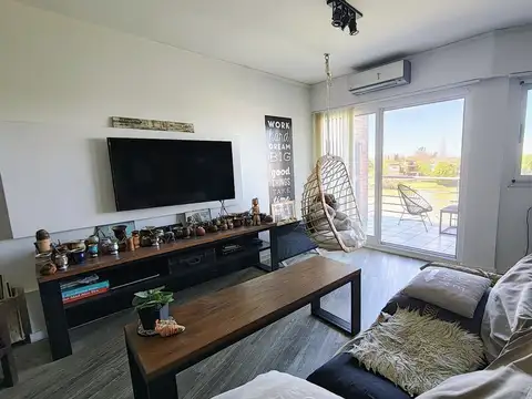 Departamento 2 ambientes con 2 baños