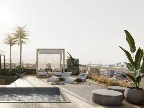 Departamento 3 ambientes con 2 baños