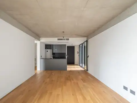 Departamento 2 ambientes con 2 baños