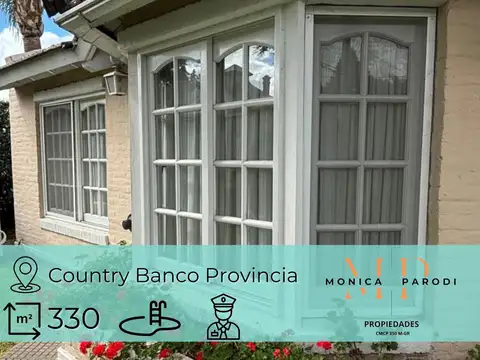Casa en venta en Country Banco Provincia
