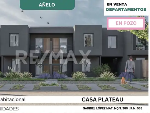 VENTA DEPARTAMENTOS EN POZO PARA RENTA EN AÑELO