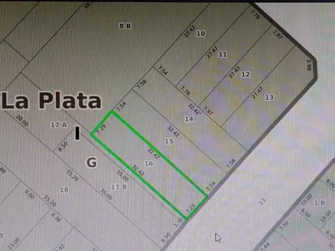 Terreno en Venta en La Plata, USD 110.000