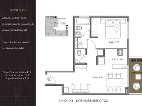 Departamento en venta en Villa Luro