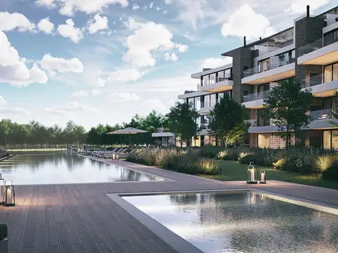 Departamento 3 ambientes con 2 baños