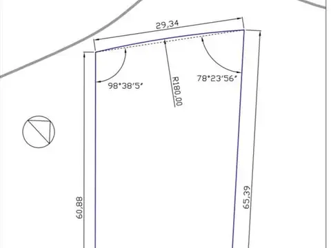 Terreno en Venta en Dina Huapi, USD 60.000