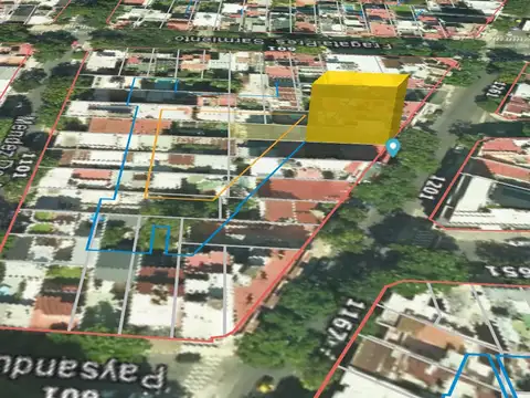 Terreno en Venta 8  mts Frente