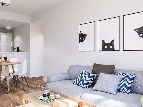 Departamento en Venta de 1 dormitorio