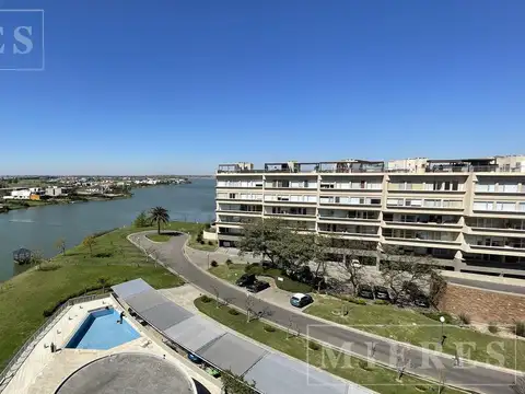 Monoambiente en Edificio El Faro, Portezuelo, en Alquiler Anual  Amoblado.