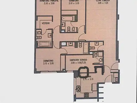 Departamento en Venta de 4 ambientes