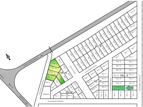 Terreno en Venta en Colonia Benitez, USD 20.000