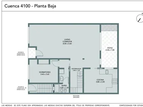 Casa 5 ambientes con 2 baños