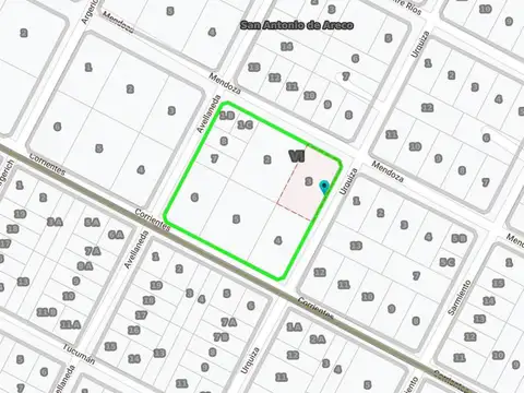 Terreno en Venta 30  mts Frente