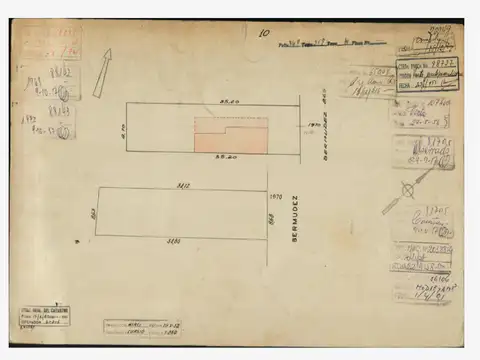 Terreno en Venta 35  mts Fondo