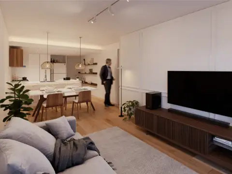 Departamento Monoambiente con 1 baño