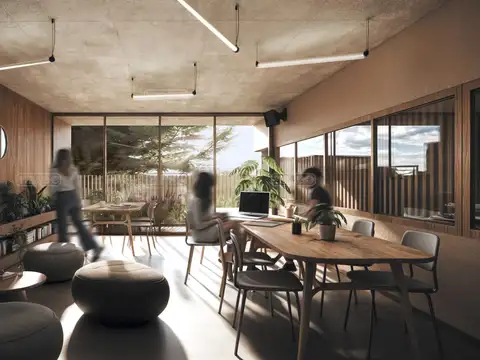 Departamento 2 ambientes con 2 baños