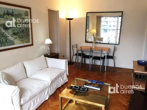 Departamento 3 ambientes con balcon en Palermo en alquiler temporario