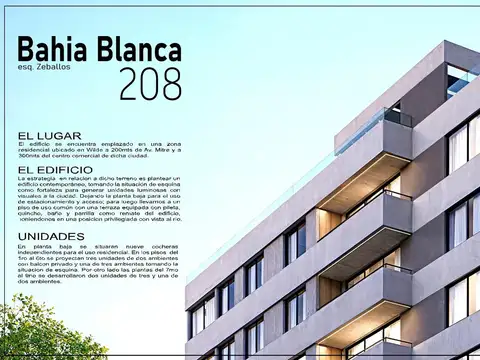 Venta. Departamento. 2 ambientes. En construcción. Amenities. Wilde.
