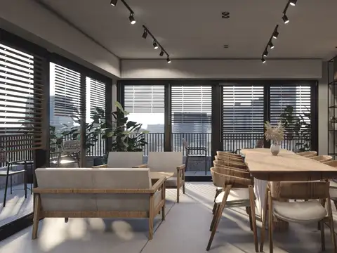 Departamento 2 ambientes con 1 baño